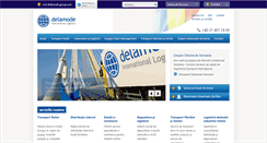 Desktop Screenshot of delamode-romania.com